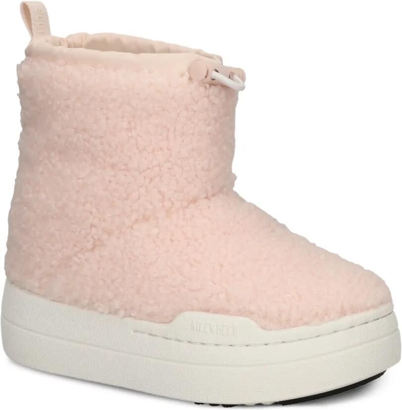 Moon Boot Kids Laarzen met imitatiewol Roze