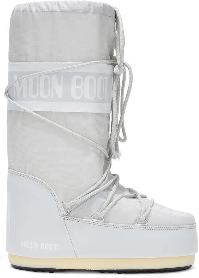 Moon Boot Kids Laarzen met logoprint Grijs