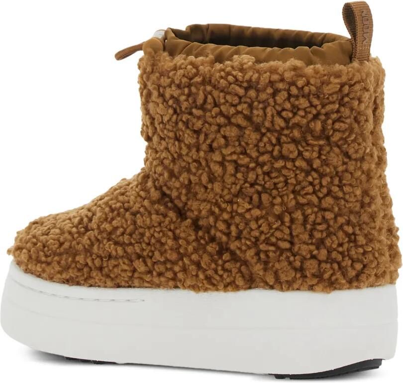 Moon Boot Kids Laarzen met sherpa-textuur Bruin - Foto 2