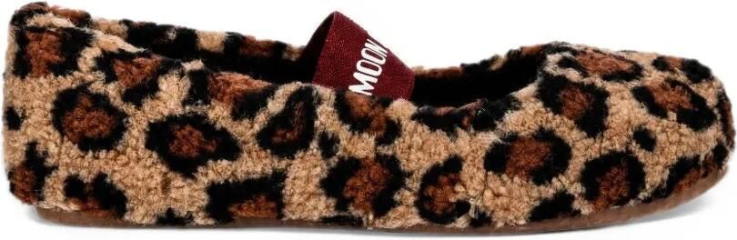 Moon Boot Kids Leopard ballet flats Beige - Foto 2