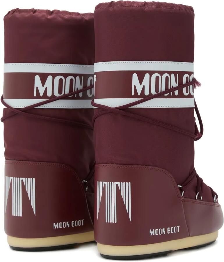 Moon Boot Kids Nylon laarzen met logoband Rood - Foto 2
