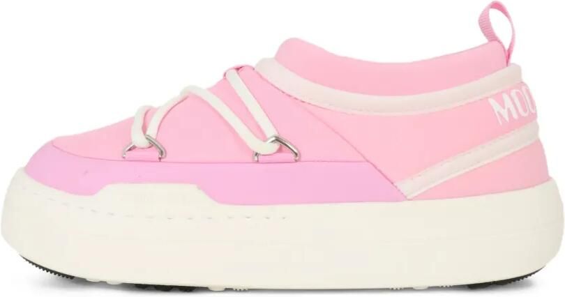 Moon Boot Kids Park Icon slip-on laarzen met veters Roze - Foto 5