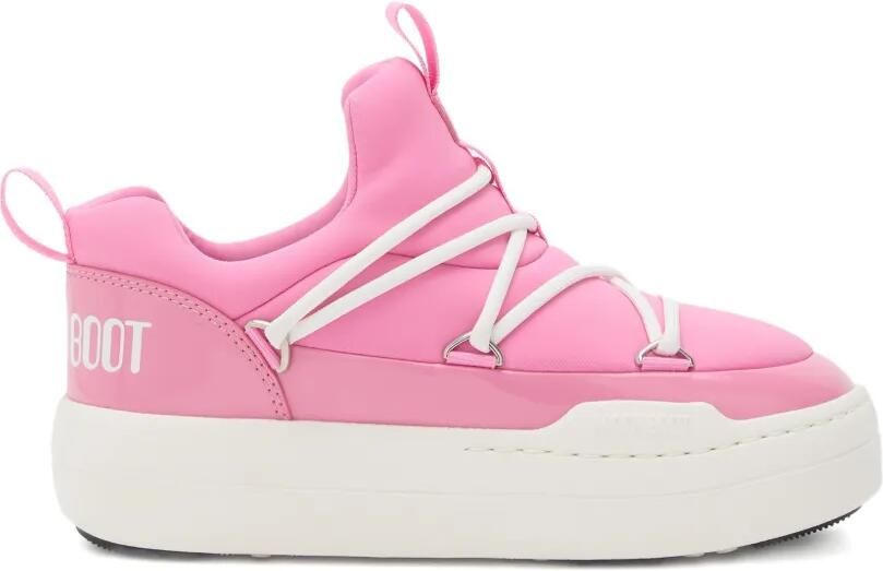 Moon Boot Kids Park low-top sneakers met veters Roze