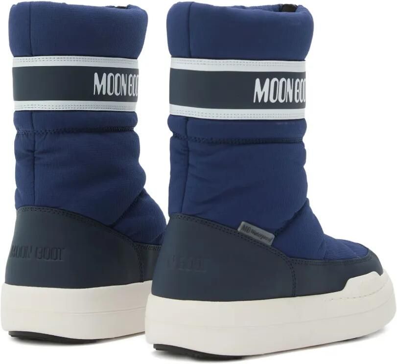 Moon Boot Kids Park Strap gewatteerde snowboots met rits Blauw - Foto 3