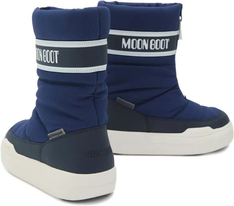 Moon Boot Kids Park Strap gewatteerde snowboots met rits Blauw - Foto 4
