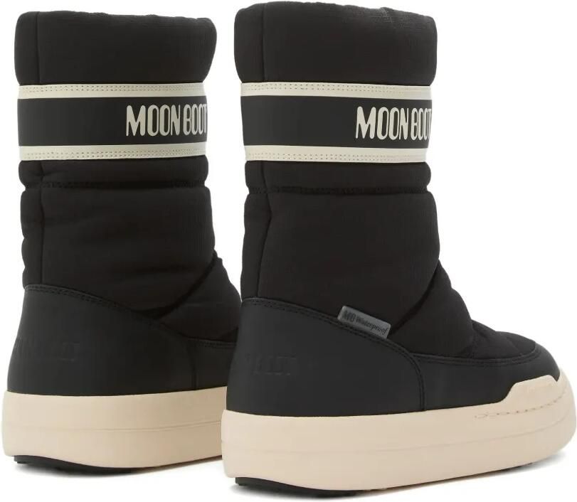 Moon Boot Kids Park Strap gewatteerde snowboots met rits Zwart - Foto 4