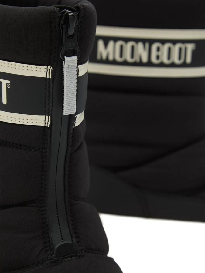 Moon Boot Kids Park Strap gewatteerde snowboots met rits Zwart - Foto 2