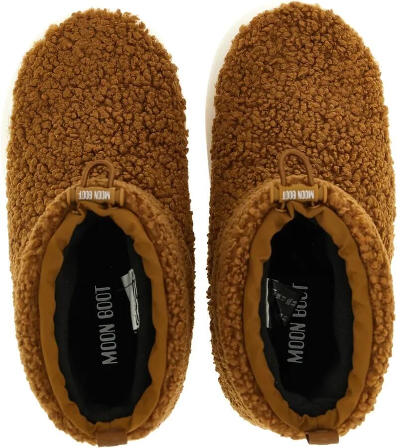 Moon Boot Kids Spark Tube fleece enkellaarzen Bruin - Foto 2