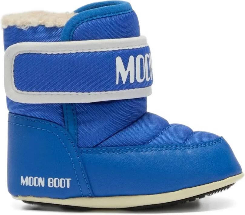 Moon Boot Kids touch-strap boots Blauw