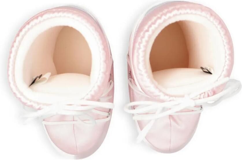 Moon Boot Kids Veterlaarzen met logoband Roze - Foto 4