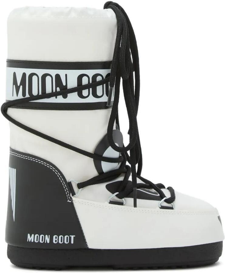 Moon Boot Kids Veterlaarzen met pandaprint Wit