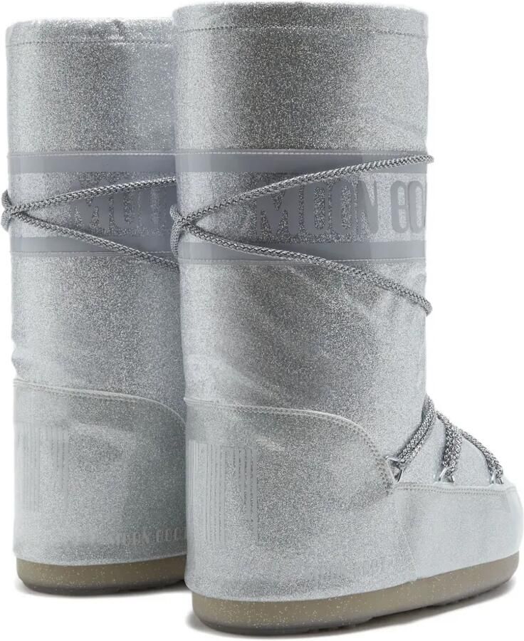 Moon Boot Kids Veterlaarzen verfraaid met glitters Zilver
