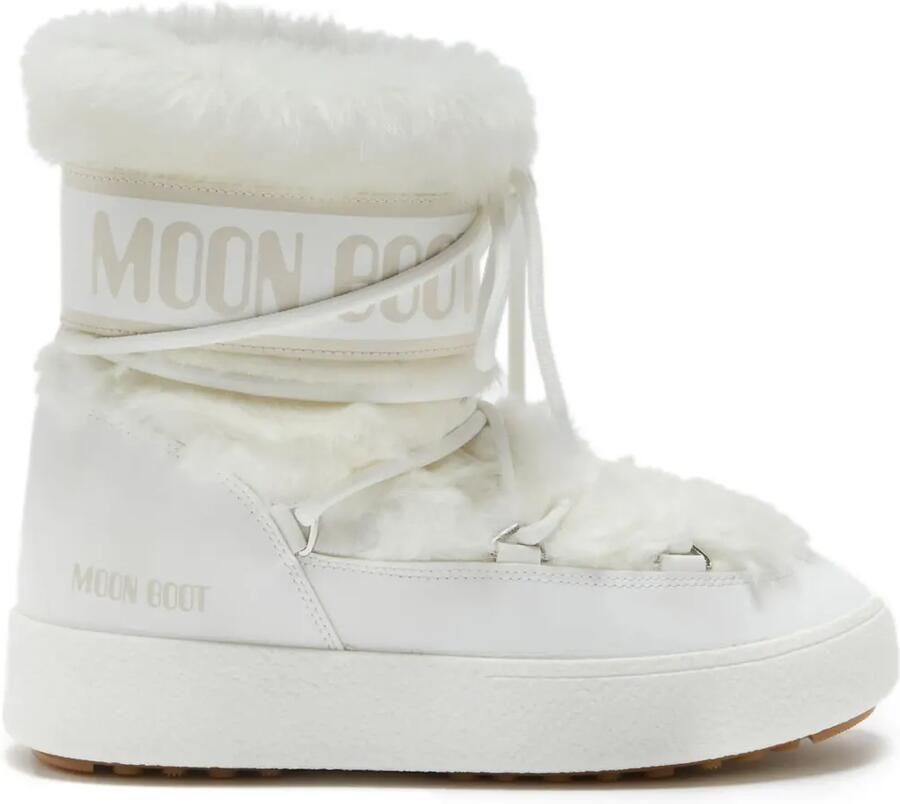 Moon Boot Ltrack enkellaarzen van imitatiebont Wit - Foto 2