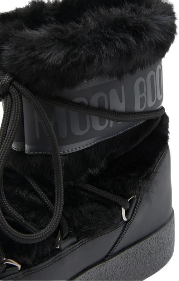 Moon Boot LTrack Low black faux-fur boots Zwart - Foto 2