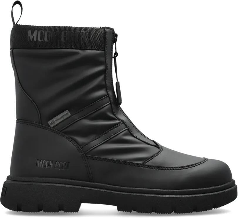 Moon Boot MB Combat Zip enkellaarzen Zwart