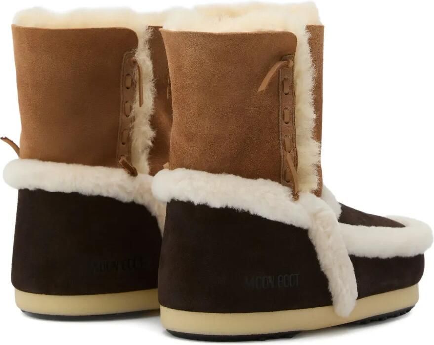 Moon Boot MB EVX laarzen met imitatiebont en patch Bruin - Foto 3