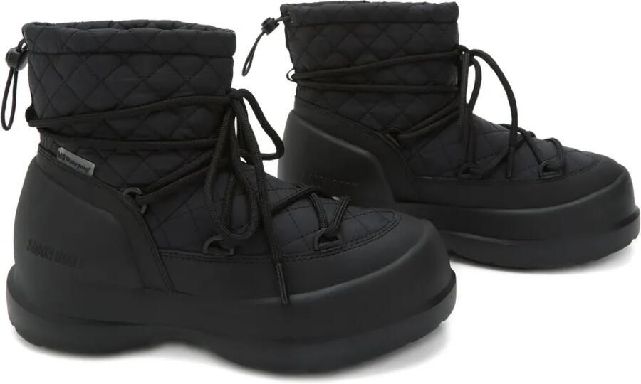 Moon Boot Mezzaluna mid-top gewatteerde laarzen Zwart - Foto 3
