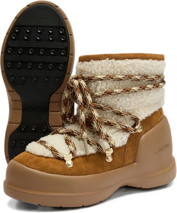 Moon Boot Mezzaluna shearling boots Bruin - Foto 2