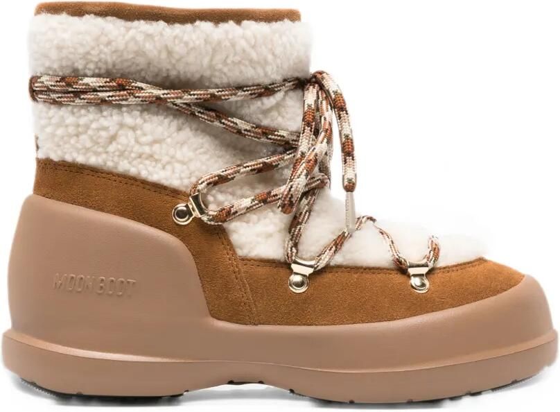 Moon Boot Mezzaluna shearling boots Bruin