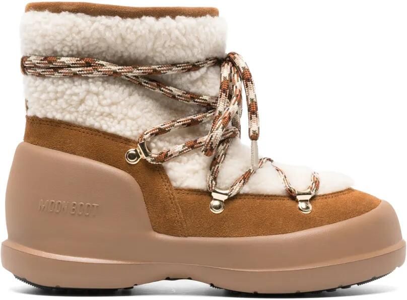 Moon Boot Mezzaluna shearling boots Bruin