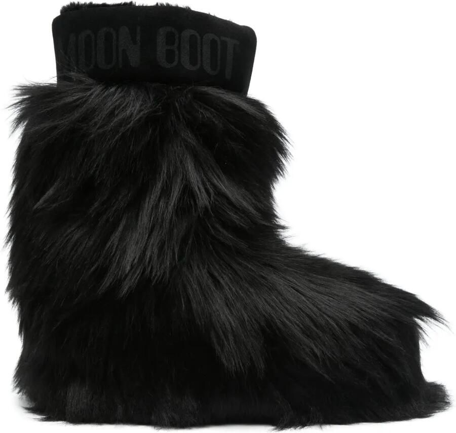 Moon Boot Mid Icon Yeti enkellaarzen Zwart