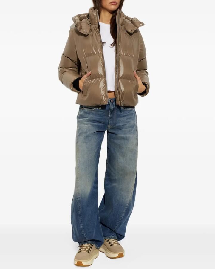 Moon Boot Moon247 City midi-beige lammy sneakers - Foto 2
