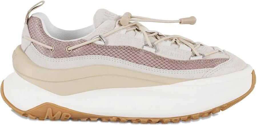Moon Boot Moon247 sneakers met houtje-touwtje sluiting Beige