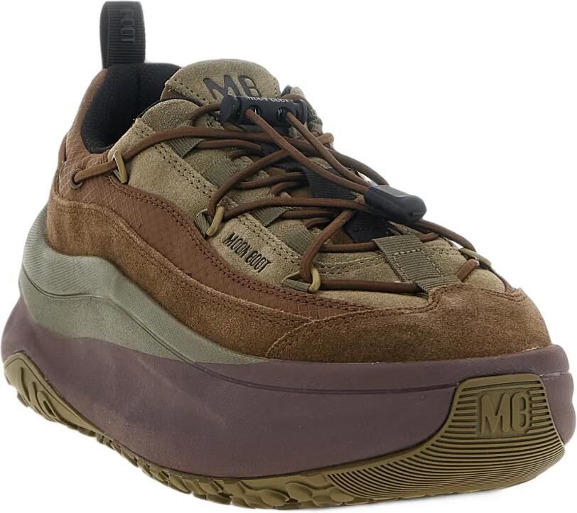 Moon Boot Moon247 XLace khaki & brown sneakers Bruin - Foto 2