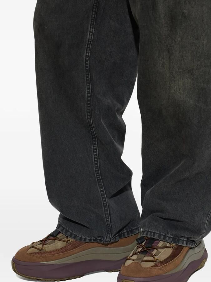 Moon Boot Moon247 XLace mid-top kaki en bruine sneakers - Foto 2