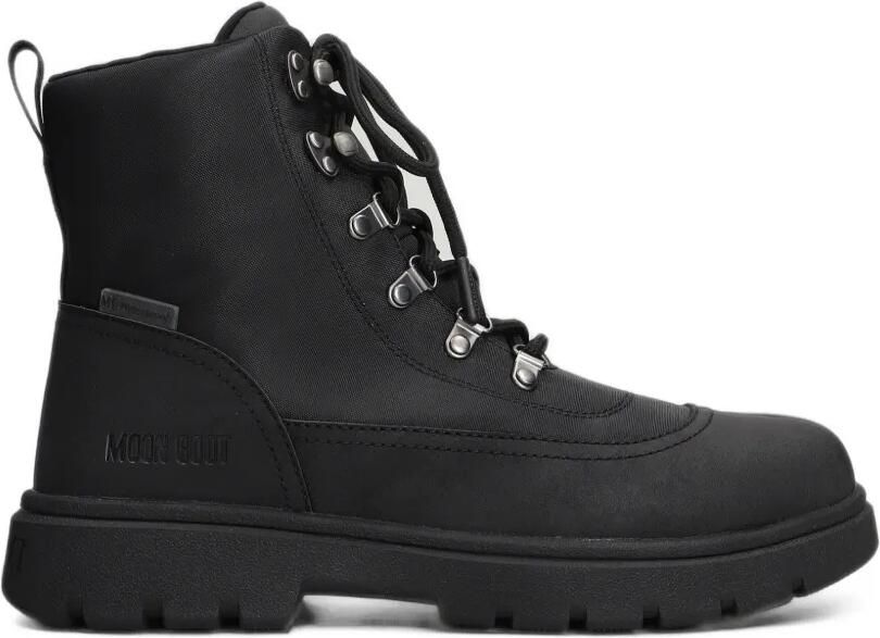 Moon Boot Nylon combat boots Zwart