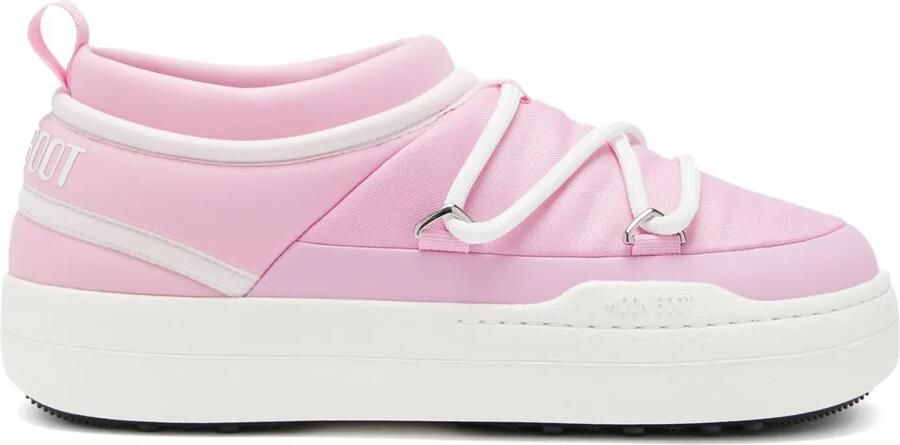 Moon Boot Park Icon sneakers met logoprint Roze