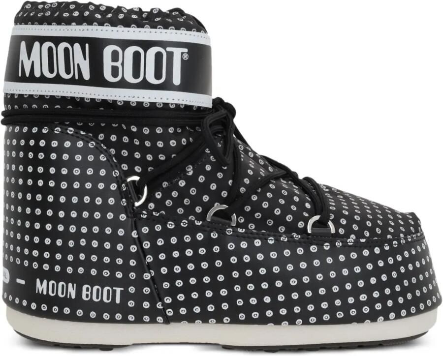 Moon Boot Snowboots met logoprint Zwart