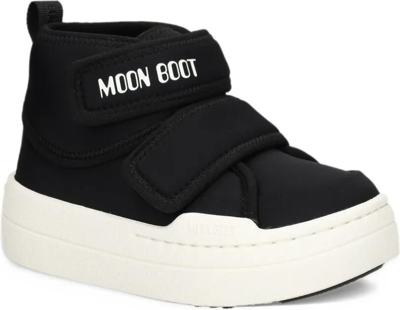 Moon Boot Spark band black boots Zwart