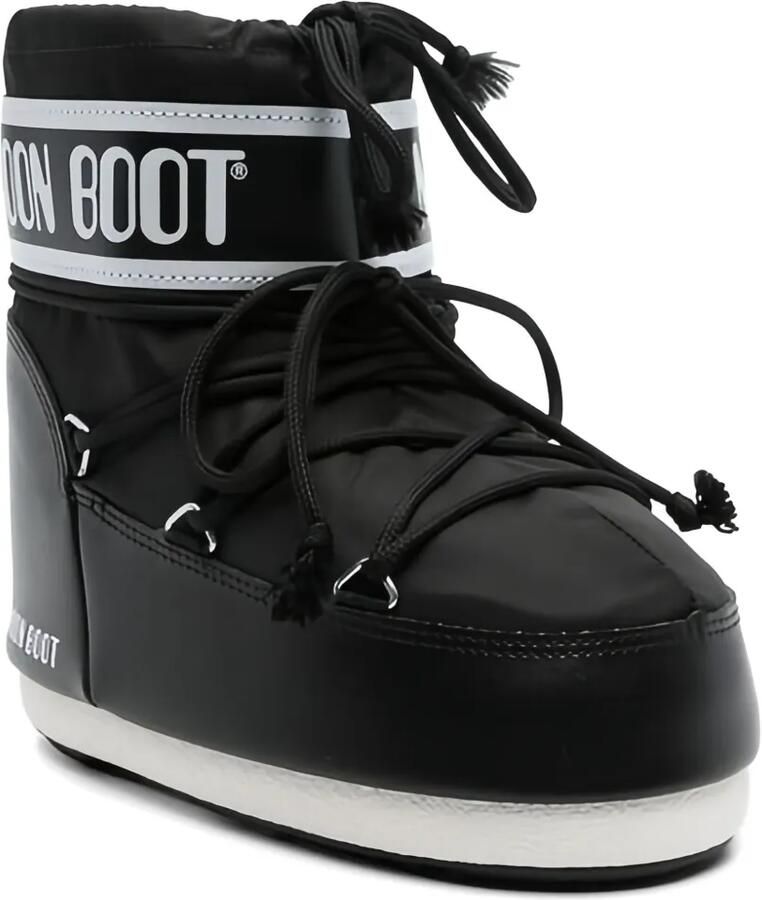 Moon Boot Veterlaarzen met logo Zwart