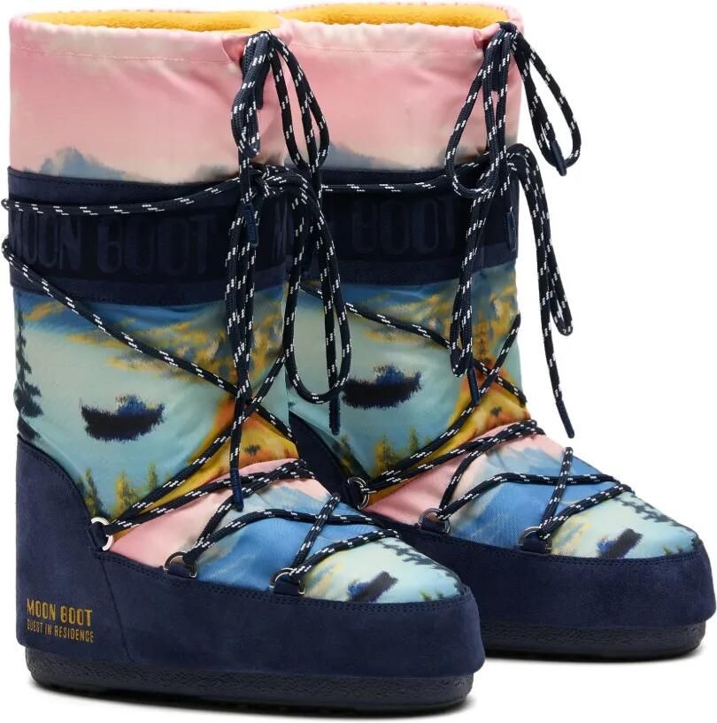 Moon Boot x Guest in Residence Icon Postcard laarzen Blauw - Foto 3
