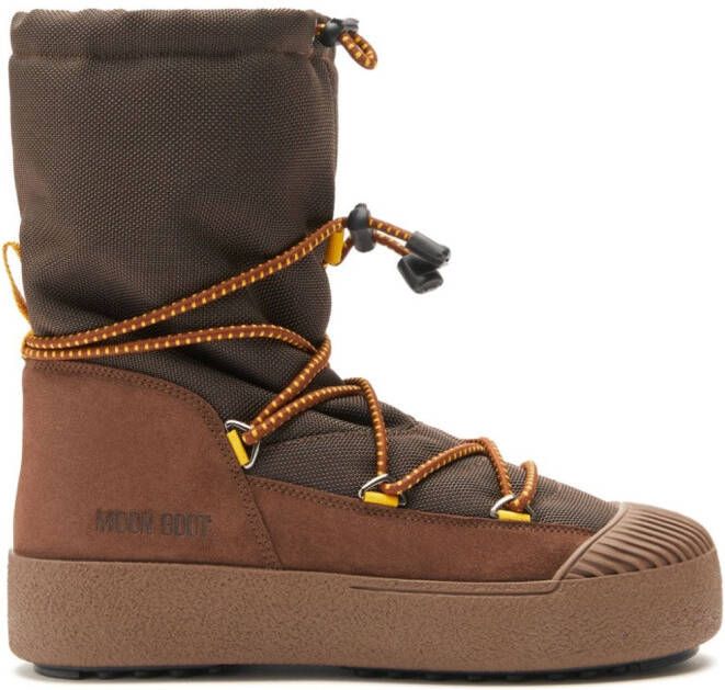 Moon Boot Mtrack Polar laarzen met vlakken Bruin