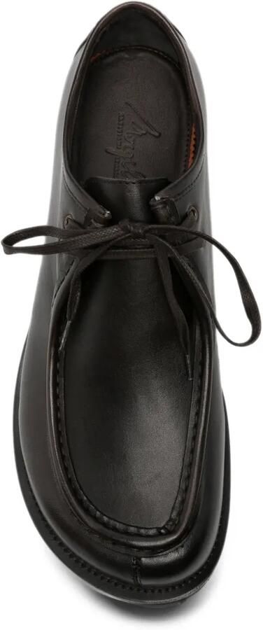 MORGILLO Freddie loafers met veters Bruin - Foto 4