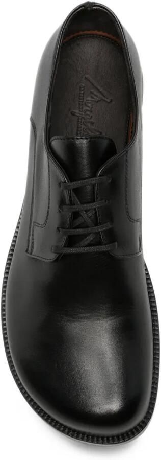 MORGILLO Leren Derby veterschoenen Zwart - Foto 4