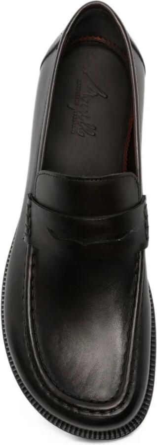 MORGILLO Leren loafers Bruin - Foto 4