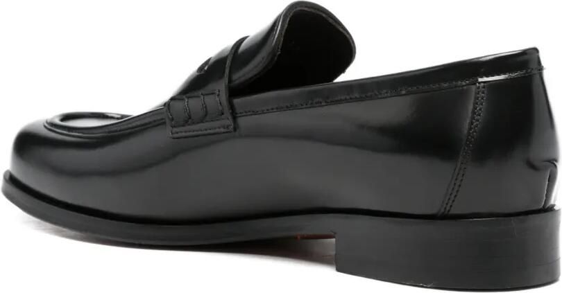 MORGILLO Leren loafers Zwart - Foto 2