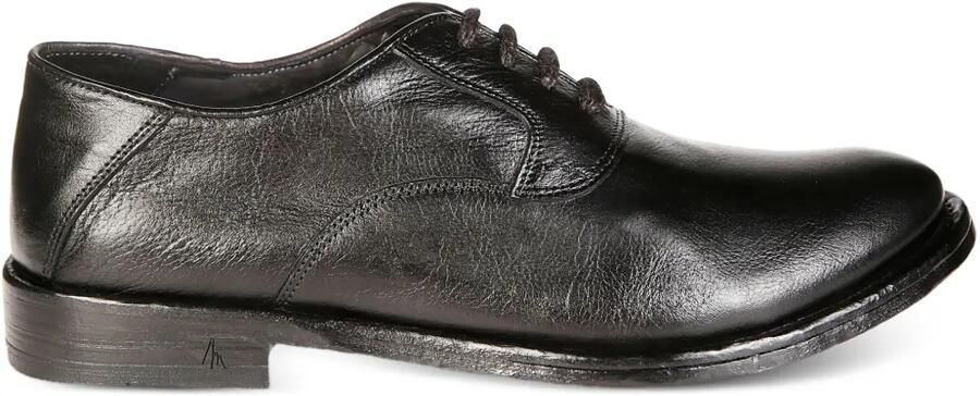 MORGILLO Leren Oxford schoenen Zwart