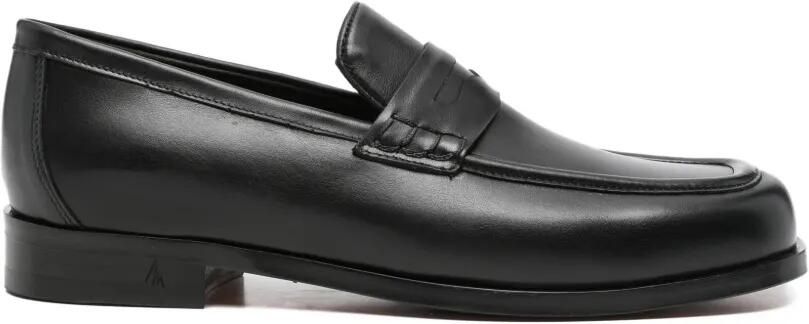 MORGILLO Levi loafers met penny-bandje Zwart