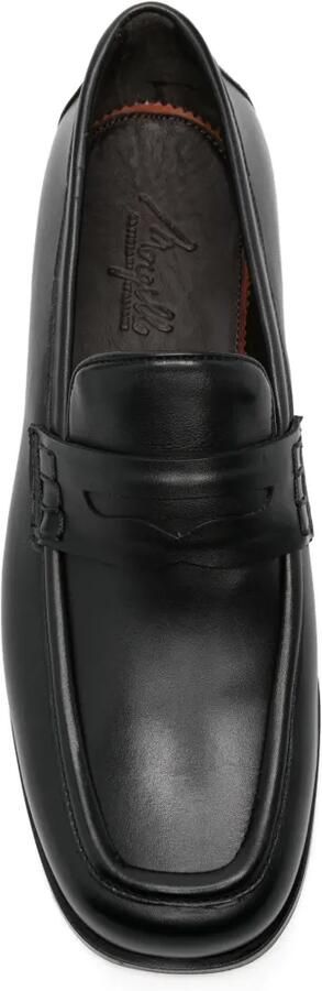 MORGILLO Levi loafers met penny-bandje Zwart - Foto 4