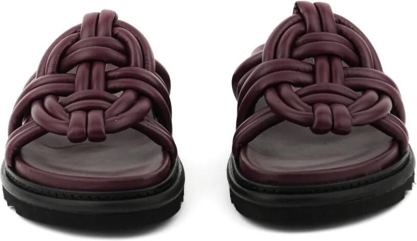 Morobé Aria geweven sandalen Rood - Foto 3