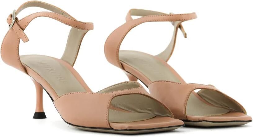 Morobé Grace sandalen met gespsluiting Beige - Foto 5