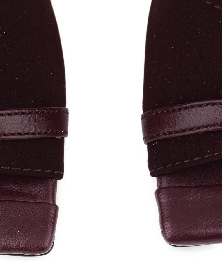 Morobé Lena sandalen met goudkleurig plakkaat Rood - Foto 5