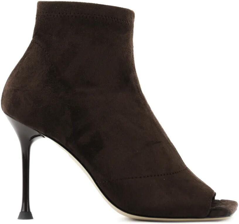Morobé Lexy suède sandalen Bruin