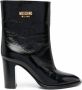 Moschino Boots & laarzen Sca.Nod.Ma Ml69 85 Vit.Shine in zwart - Thumbnail 1