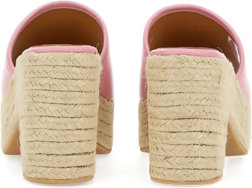 MOSCHINO JEANS Espadrilles met plateauzool Roze - Foto 3