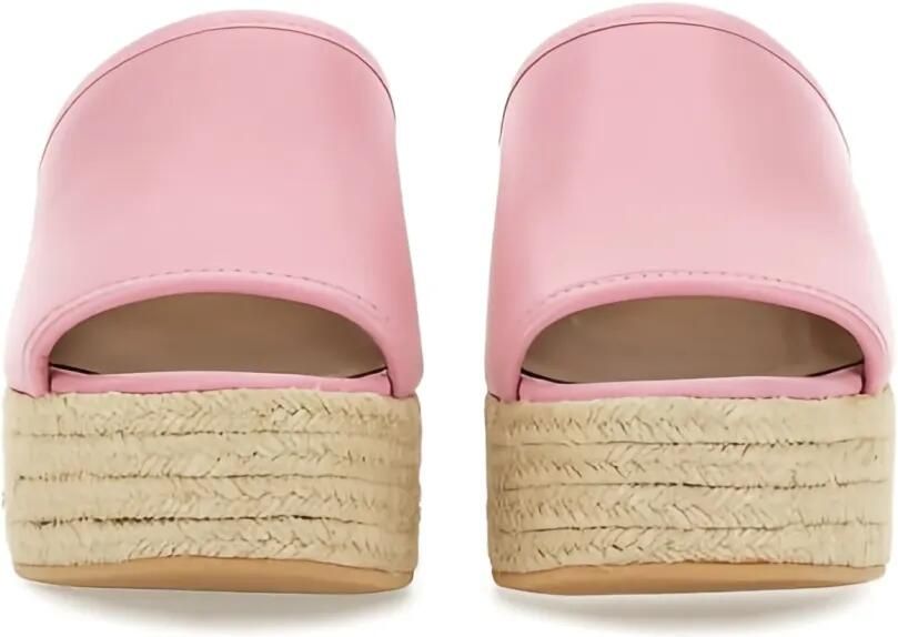 MOSCHINO JEANS Espadrilles met plateauzool Roze - Foto 4